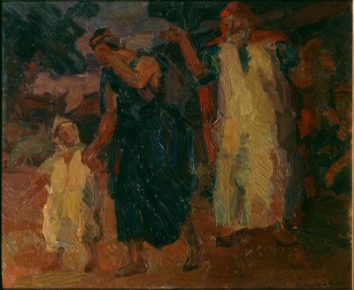 Förkastandet av Hagar av Abraham Hermanjat
