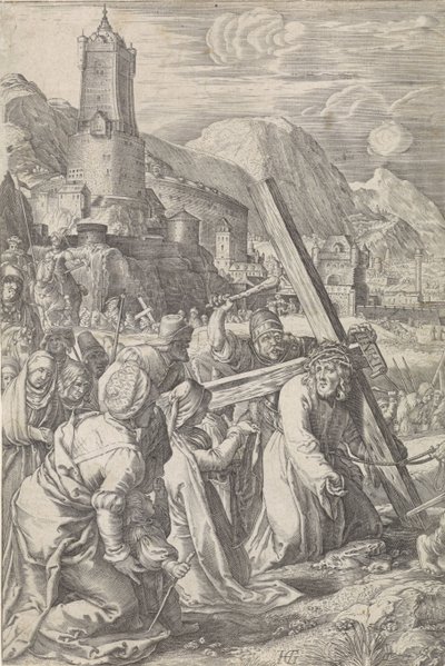 Att bära korset The Passion (serietitel) av Abraham Hogenberg