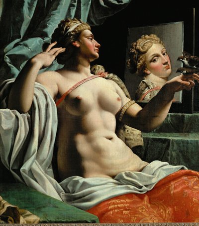 Lascivia (olja på duk) av Abraham Janssens