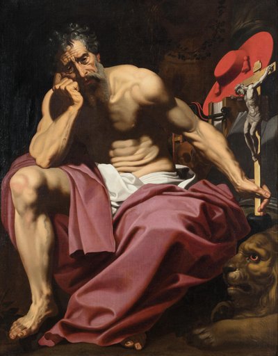 Sankt Jerome av Abraham Janssens I