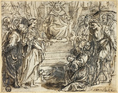 Salomos dom av Abraham Jansz. van Diepenbeeck