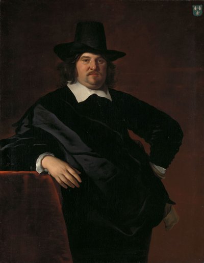 Abraham de Visscher, 1650-67 av Abraham Lambertsz van den Tempel