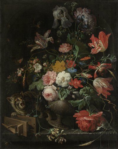 Den välta buketten av Abraham Mignon