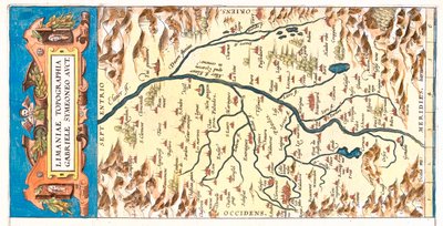 Auvergne, Frankrike av Abraham Ortelius