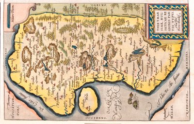 Schleswig-Holstein, Tyskland av Abraham Ortelius