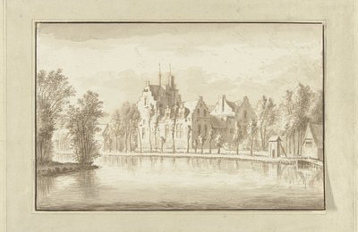 Huset Kostverloren vid Amstel av Abraham Rademaker