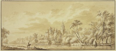Nijenrode slott vid Vecht av Abraham Rademaker
