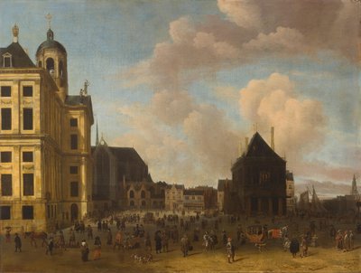 Damtorget av Abraham Storck