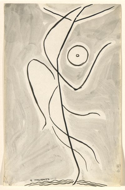 Dansabstraktion: Isadora Duncan (eller av Abraham Walkowitz