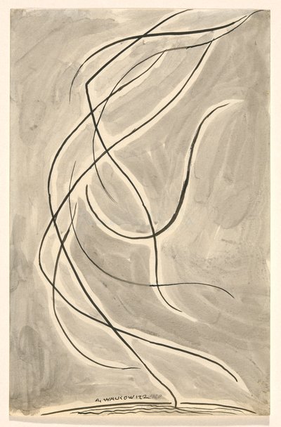 Dansabstraktion: Isadora Duncan. (eller av Abraham Walkowitz