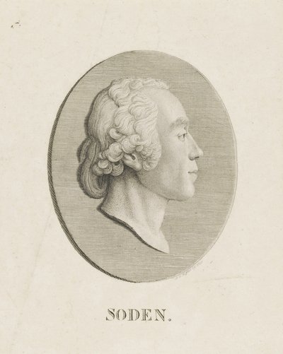 Friedrich Julius Heinrich Graf von Soden på en resa till Sassan 1754-1831, 1800. av Abraham Wolfgang Küffner