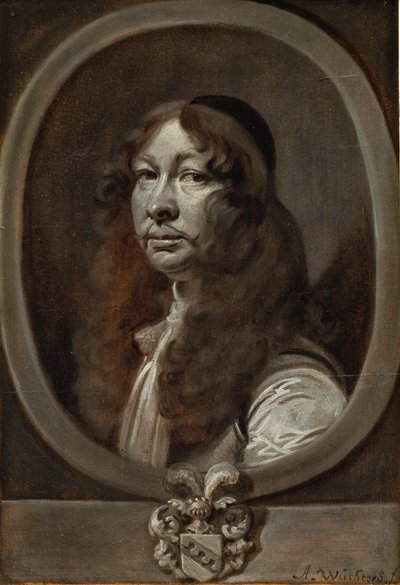 Heinrich von Delwig, svensk överste av Abraham Wuchters