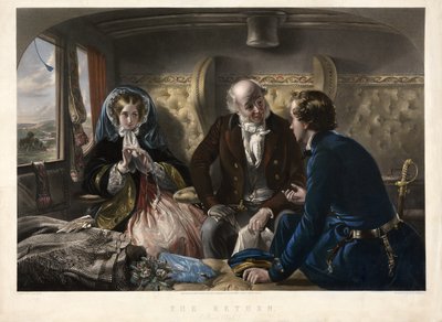 The Return (Första Klass), pub. 1857 av Abraham after Solomon