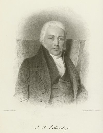 Samuel Taylor Coleridge av Abraham after Wivell
