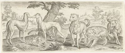 hundar Djur (serietitel) av Abraham de Bruyn (possibly)