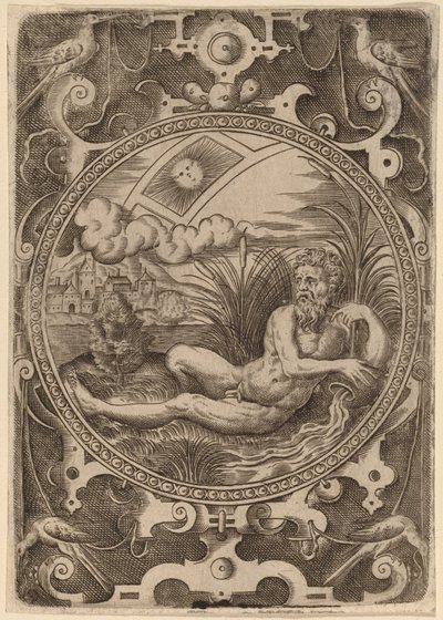 Cebren (flodens gud) av Abraham de Bruyn