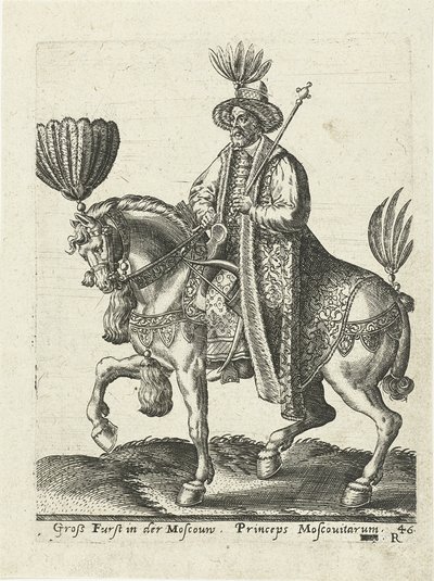 Storhertig av Muscovy, 1577 av Abraham de Bruyn