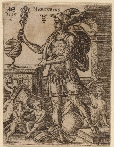 Merkurius av Abraham de Bruyn
