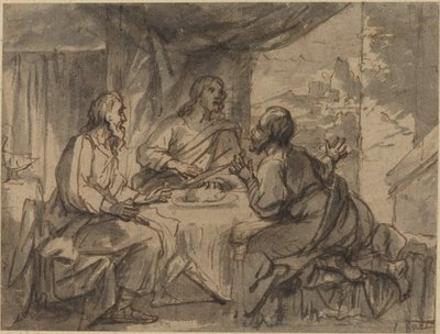 Kvällsmat på Emmaus av Abraham van Diepenbeeck
