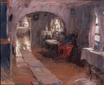 I ett hus på landet, 1914 av Abram Efimovich Arkhipov