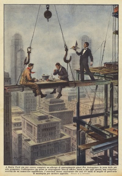 Ett fyrtiosju våningar högt hotell är på väg att byggas i New York av Achille Beltrame