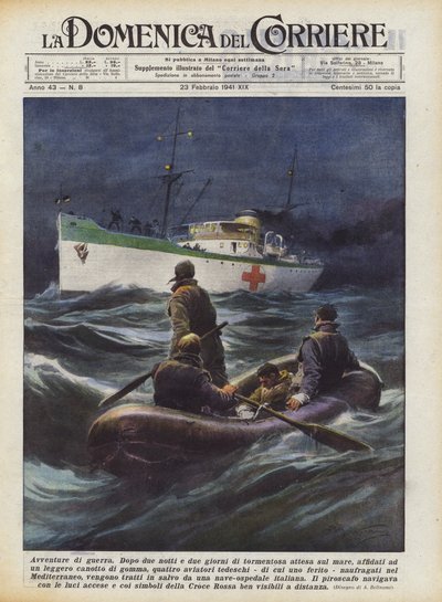 Krigsäventyr av Achille Beltrame