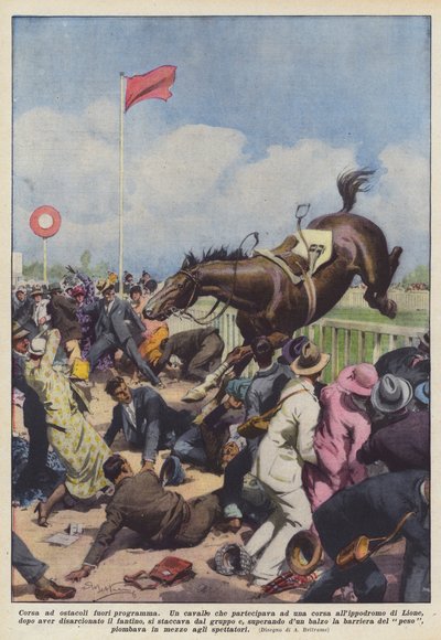 Oschemalagd hinderbana av Achille Beltrame