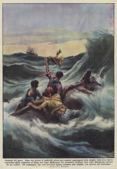 Dramer av havet av Achille Beltrame