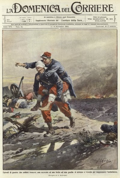 Episoder av krig av Achille Beltrame