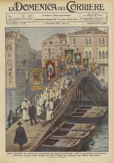 Venetianska festivaler av Achille Beltrame