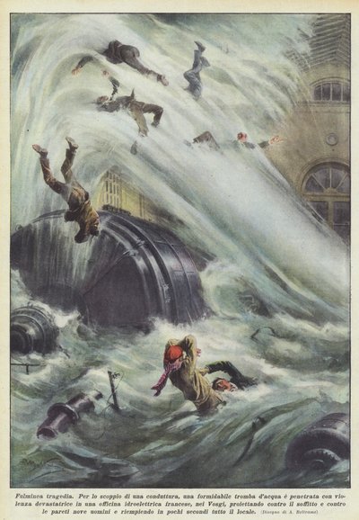 Blixtsnabb tragedi av Achille Beltrame