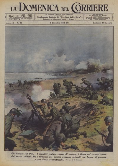 Italienarna på Don av Achille Beltrame