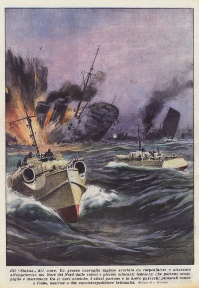 Havets Stukas av Achille Beltrame