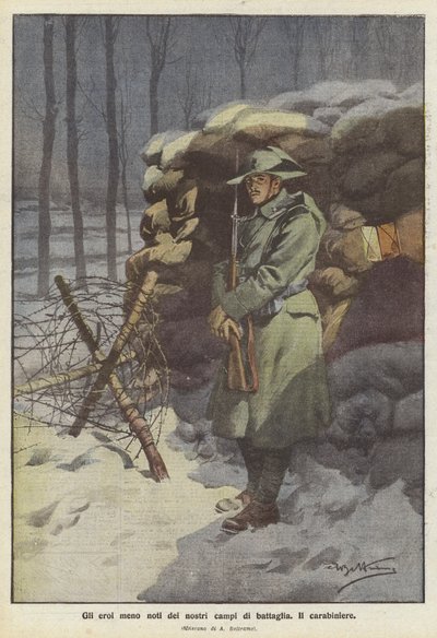 De mindre kända hjältarna på våra slagfält av Achille Beltrame