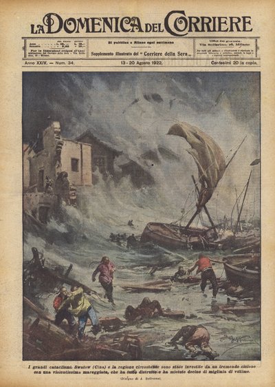 De stora katastroferna av Achille Beltrame