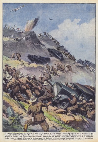 Rånarna besegrade av Achille Beltrame