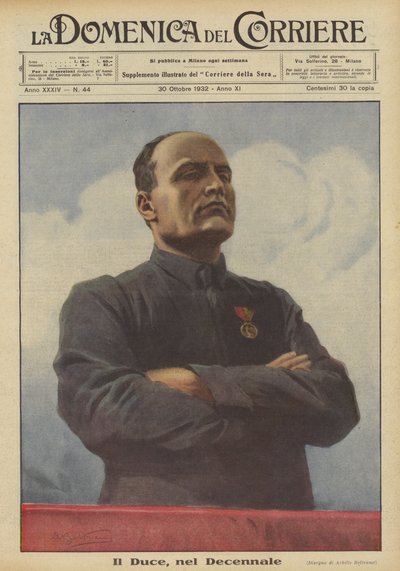 Il Duce, i decennial av Achille Beltrame