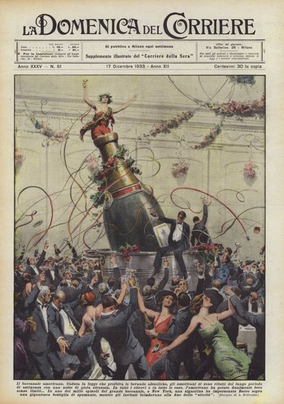 Den amerikanska bacchanalen av Achille Beltrame