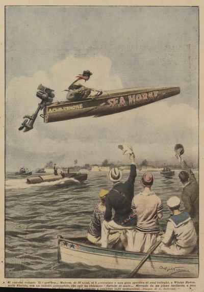 Den flygande båten av Achille Beltrame