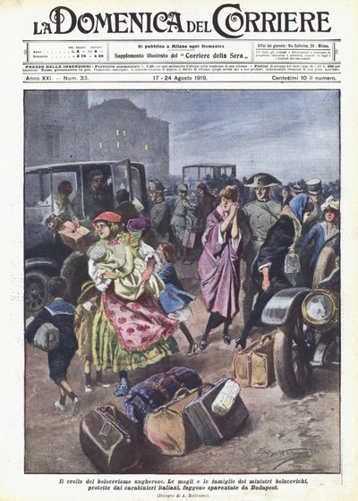 Den ungerska bolsjevismens sammanbrott av Achille Beltrame