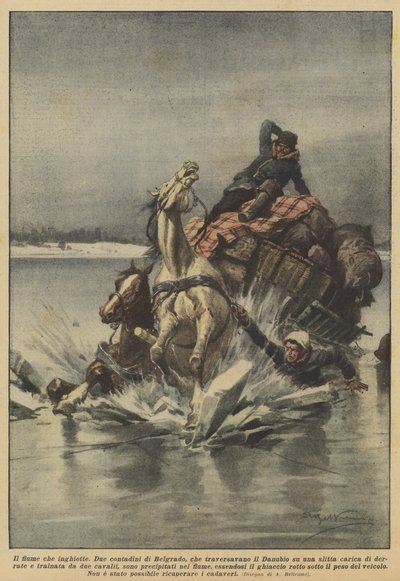Floden som sväljer av Achille Beltrame