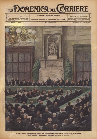 Det största folkmötet av Achille Beltrame