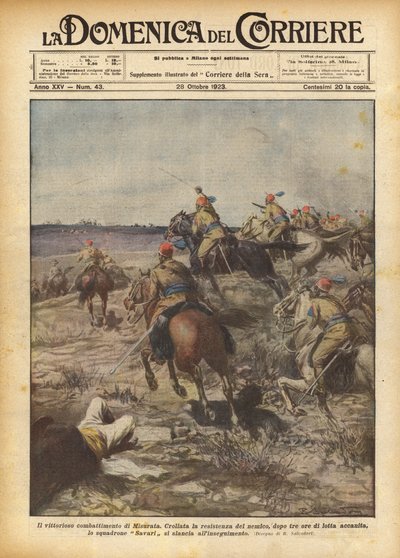 Misratas segerrika kamp av Achille Beltrame