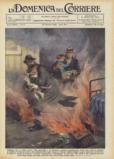 italienare som är hedrade av Achille Beltrame
