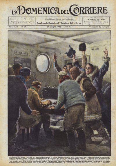 De stora nyheterna av Achille Beltrame