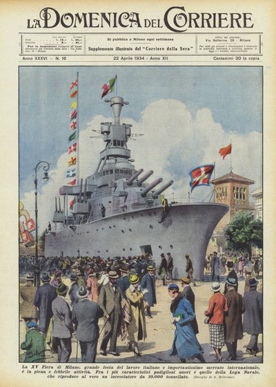 XV Fiera di Milano, en stor italiensk arbetsdag och en mycket viktig internationell marknad? av Achille Beltrame