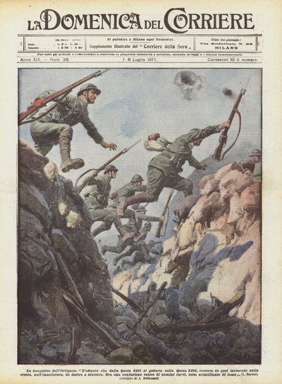 Erövringen av Ortigara av Achille Beltrame