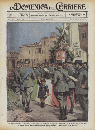 Hjältens dotter av Achille Beltrame