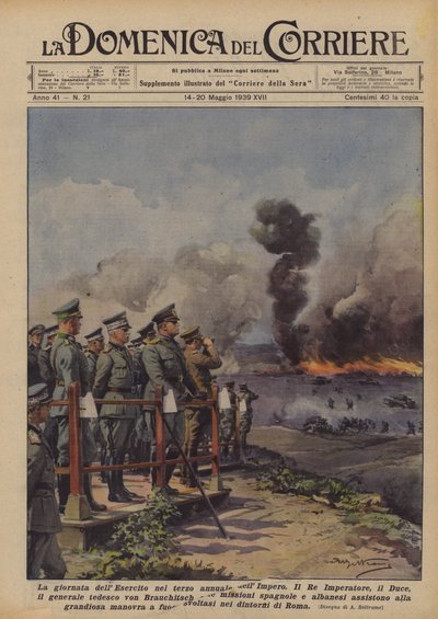 Army Day i imperiets tredje år av Achille Beltrame