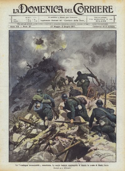 Det erövrade ointagliga berget av Achille Beltrame